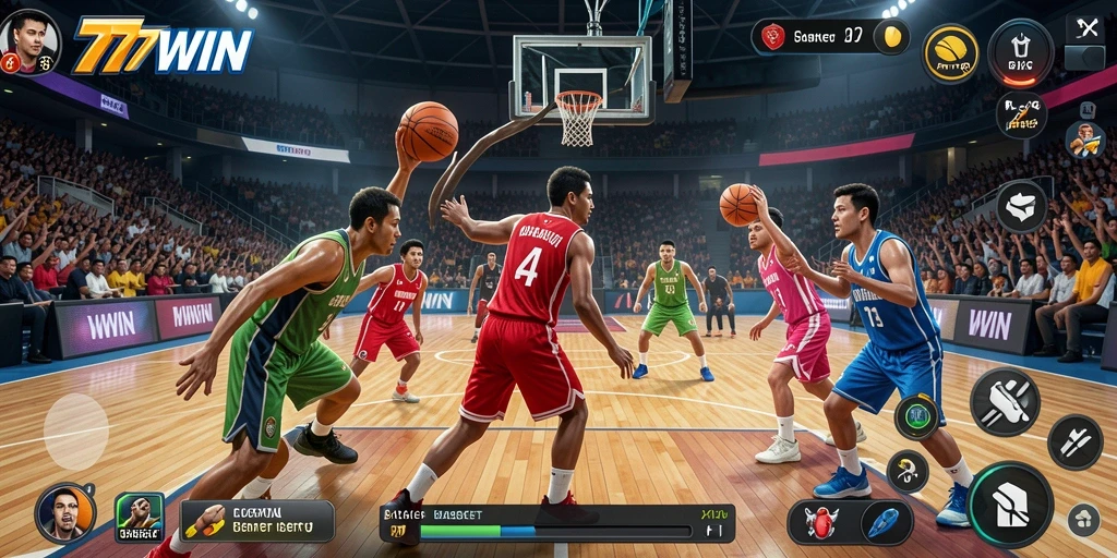 Antarmuka Game Basket yang Menarik dan Interaktif