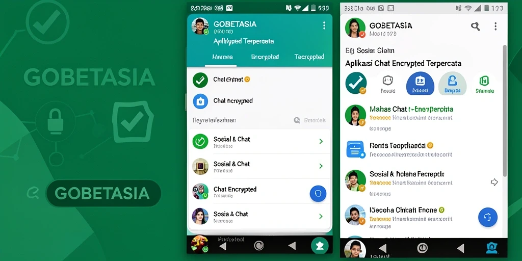 Antarmuka GOBETASIA yang aman dan intuitif.