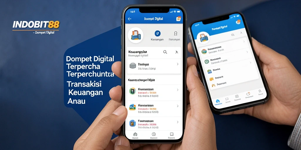 Tampilan antarmuka aplikasi INDOBIT88 yang menarik dan fungsional.