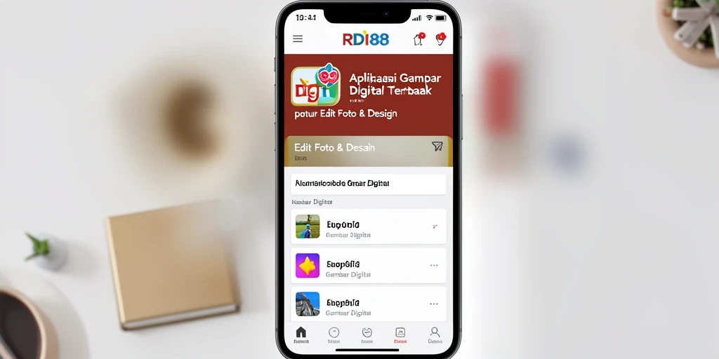 Antarmuka RDI88 yang inovatif untuk Gambar Digital dan Edit Foto.