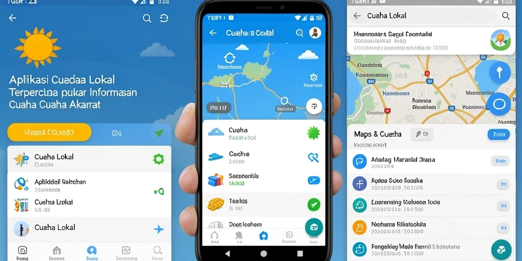 Antarmuka pengguna aplikasi TGER123 yang informatif dan mudah dipahami.