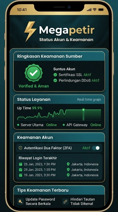 Halaman Resmi Unduh APK Megapetir untuk Pengguna Android